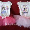 Σετ φούστα TuTu -μπλουζα γενεθλίων ,Princess Sofia,Πριγκίπισσα Σοφία - Image 2